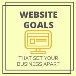 website goals